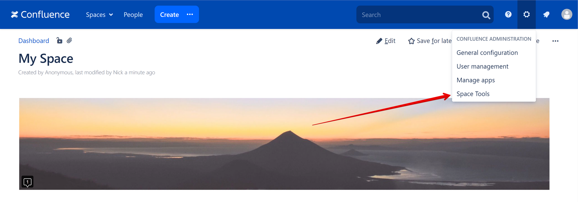 The space tools link
