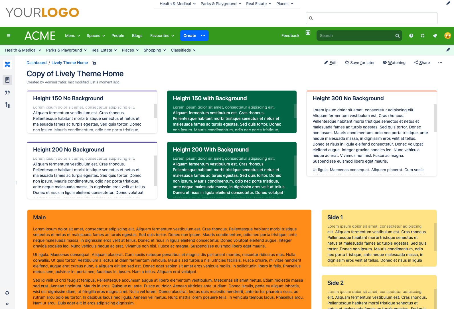 Lively Theme for Confluence 3.2.0