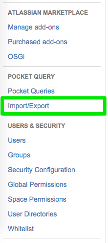 admin cache management advanced link