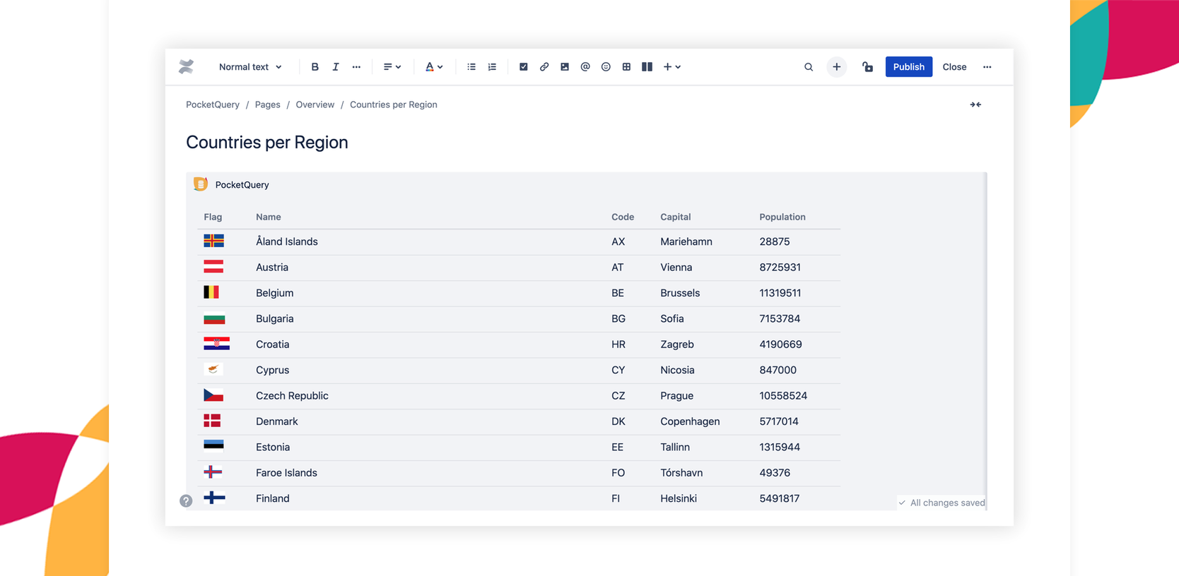 PocketQuery Administration