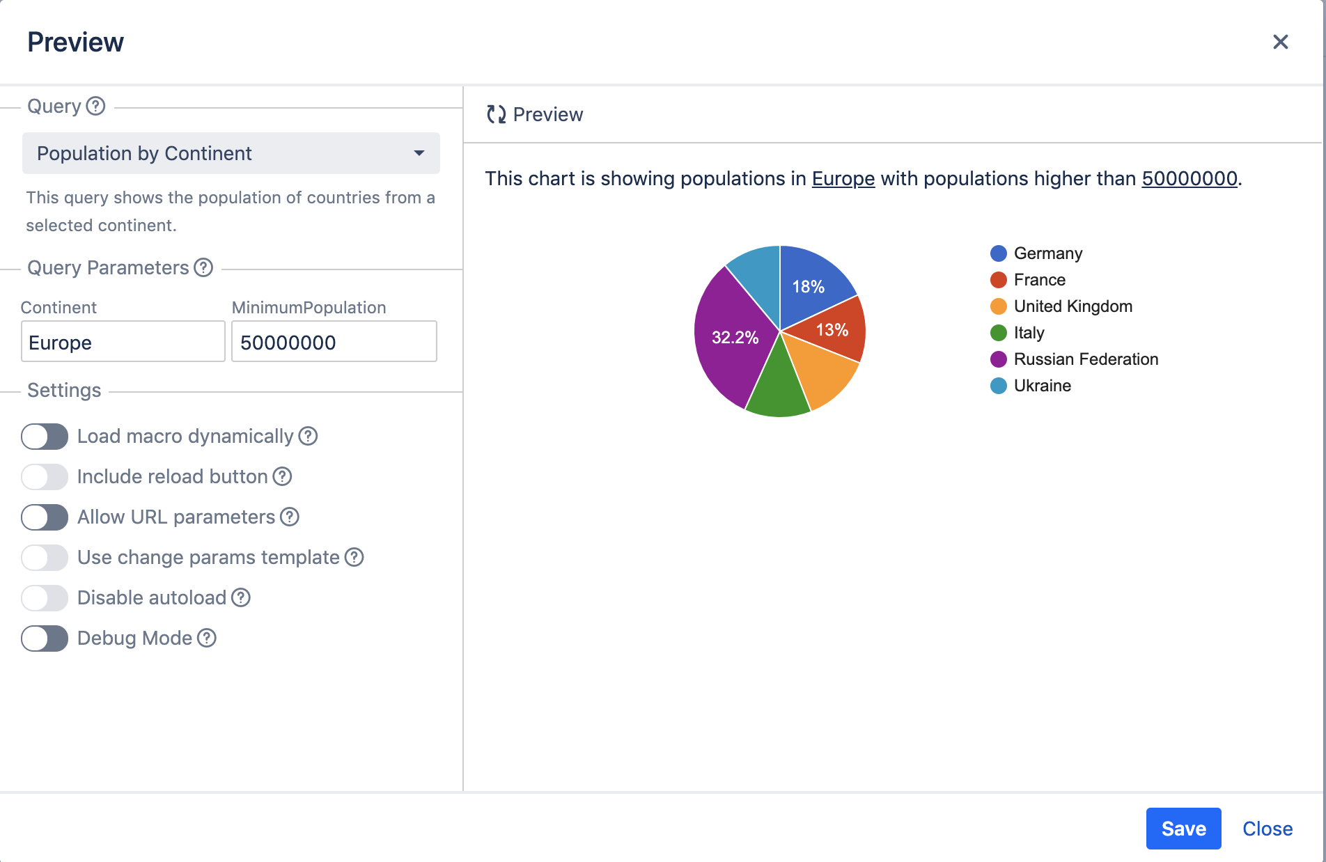 PocketQuery Preview Populated